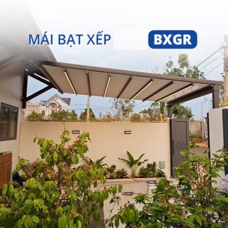 Mái Bạt Xếp Giá Rẻ BXGR