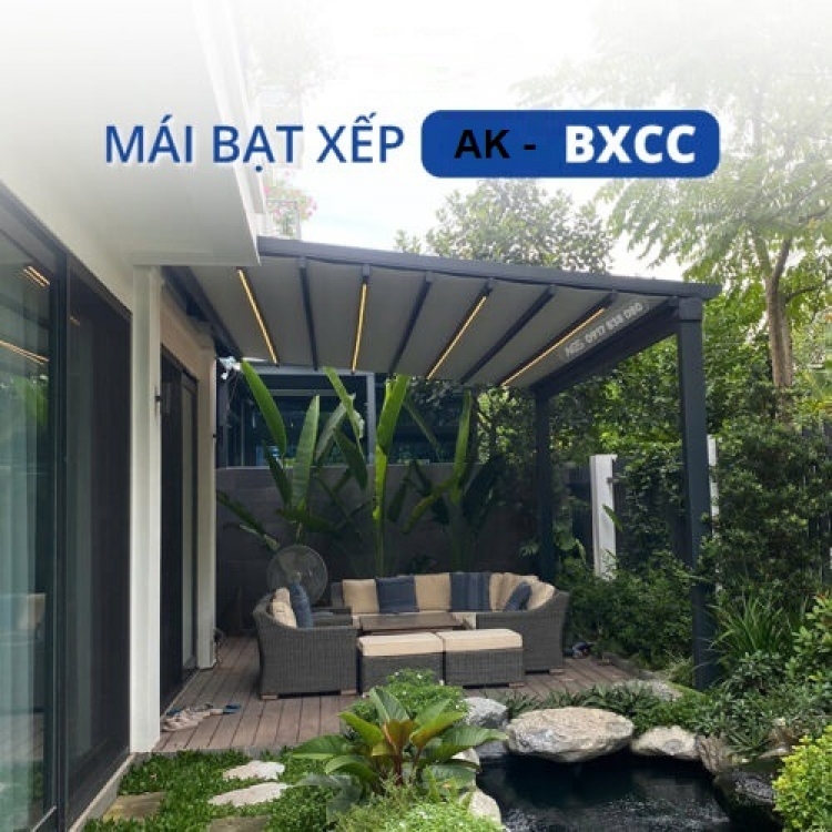 Mái Bạt Xếp Cao Cấp BXCC